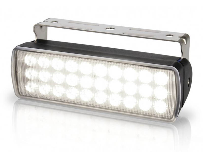 Hella Marine White Sea Hawk XL LED Spotlight Black Housing