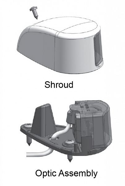 Hella Marine 2NM NaviLED Port and Starboard Navigation Light Deck Mount 