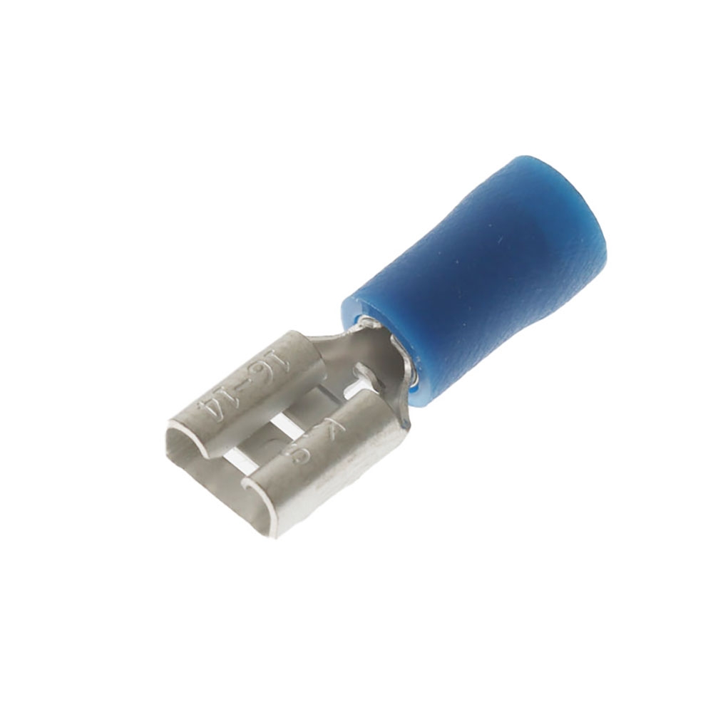 Pre-insulated External Spade Terminals - Blue 10 Pack