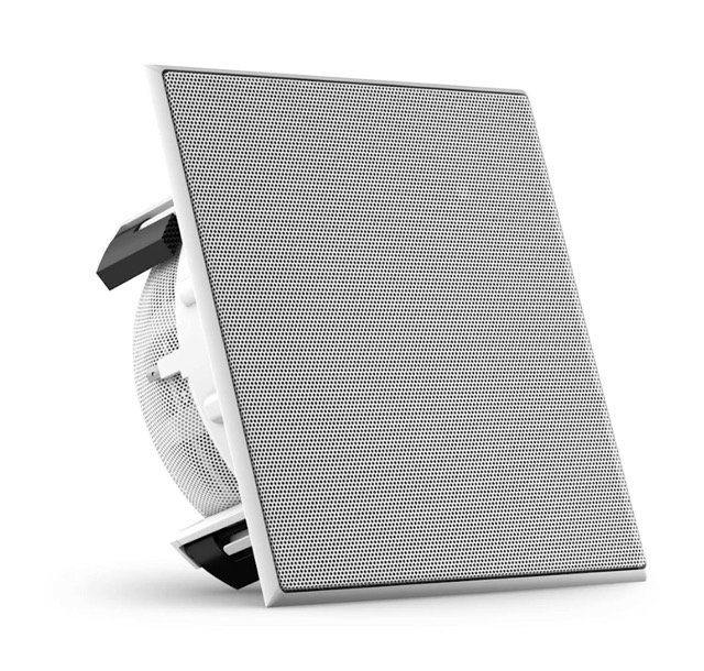 JL Audio M6-8TIB Marine Thin-Line Subwoofer with Square White Luxe Grille 250W