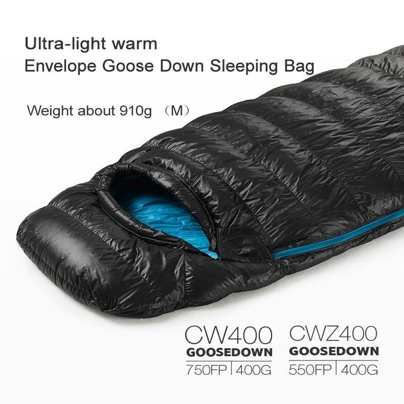 Naturehike Cicada Wing 5C Down Sleeping Bag Large Black