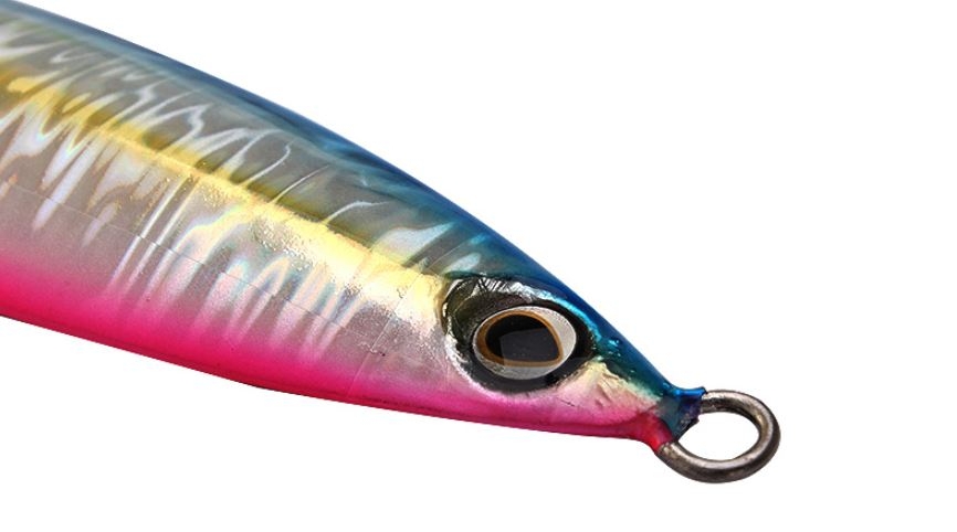 Daiwa Saltiga Slow Knuckle Jig 80g Pink/Blue