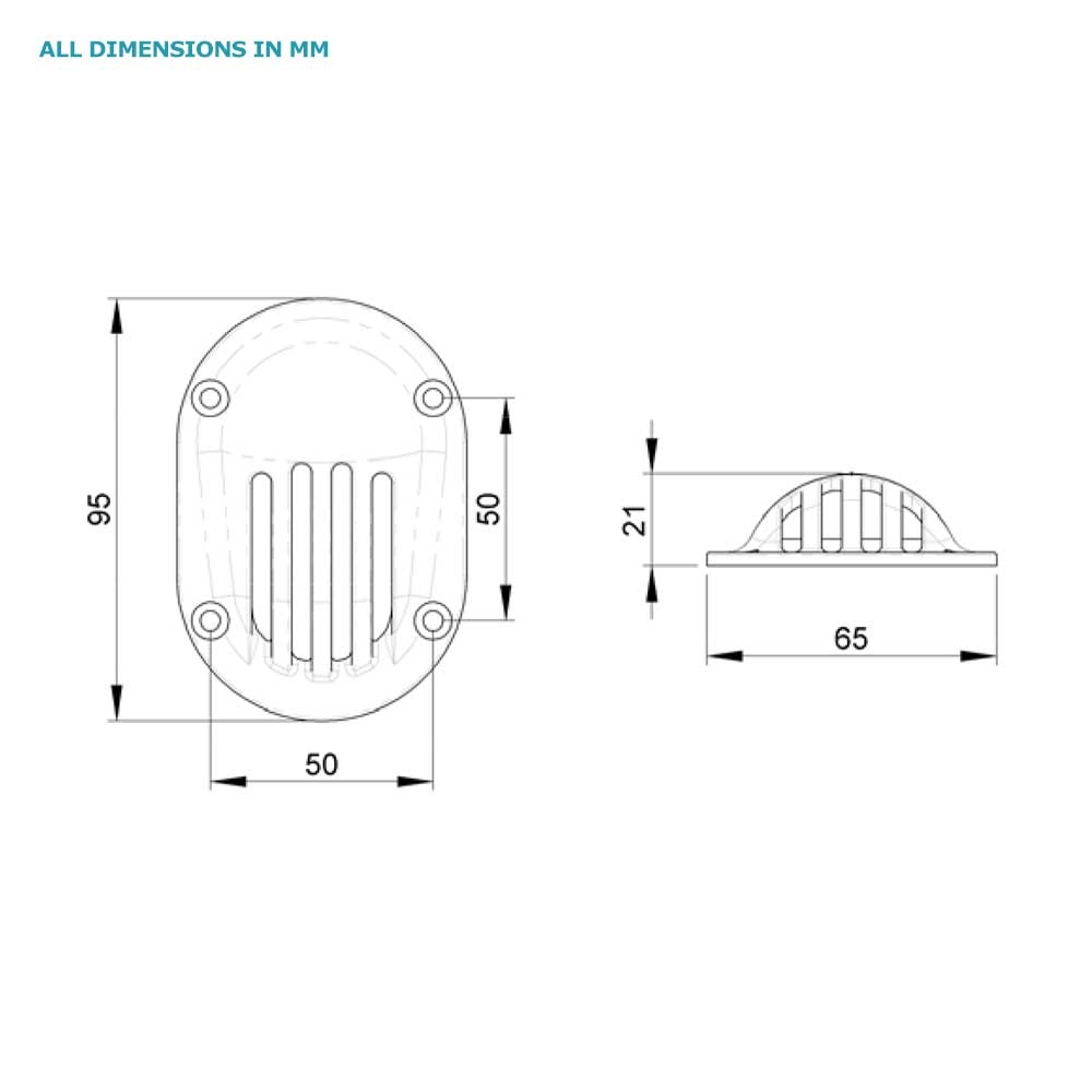 TruDesign Scoop Strainer White