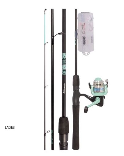 Shakespeare Catch More Fish Ladies Spinning Combo 5ft 6in 3-6kg 2pc