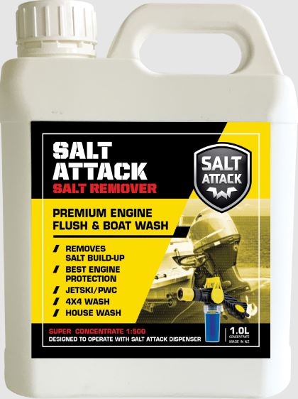 Salt Attack Direct Injection Kit with Gen Set - Single / Twin Engines