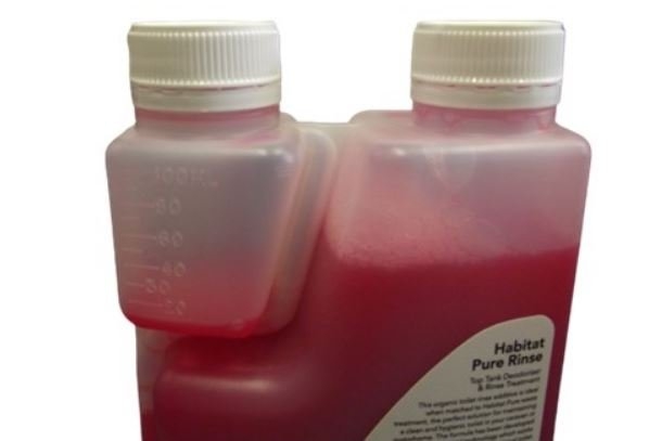 Habitat Pink Pure Rinse Top Tank Deodoriser and Treatment 1L