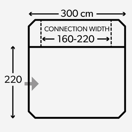 Dometic Tailgater AIR Inflatable SUV Air Tent Awning with Pump and Carry Bag