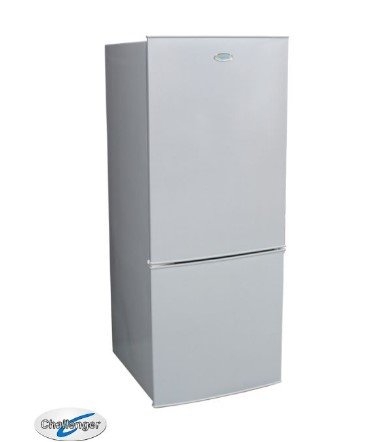 Challenger Double Door DC Fridge/Freezer with Lock 140L Light Grey 12V/24V - Solar
