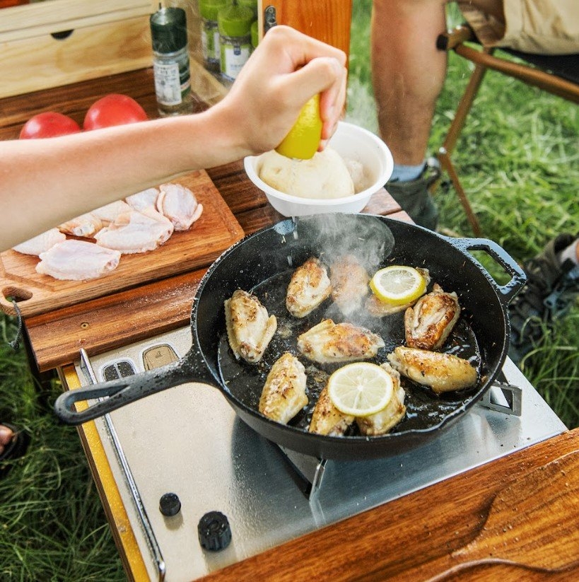 Naturehike Cast Iron Frying Pan 25.4cm Black