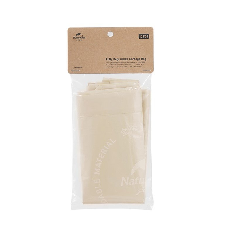 Naturehike Fully Degradable Garbage Bags for Portable Toilet Qty 10