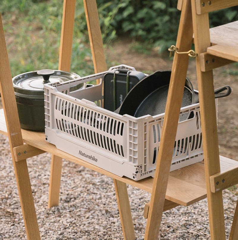 Naturehike Folding Storage Box Green 17L