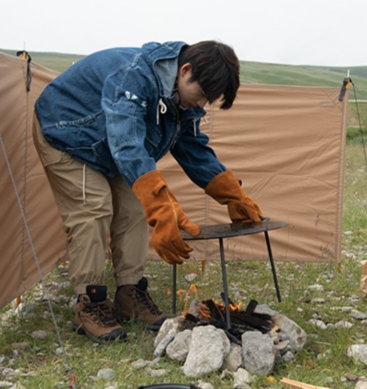 Naturehike Heat Resistant Leather Gloves