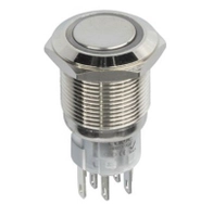 Stainless IP67 LED Switch 19mm Green Thumbnail Stainless IP67 LED Switch 19mm Green