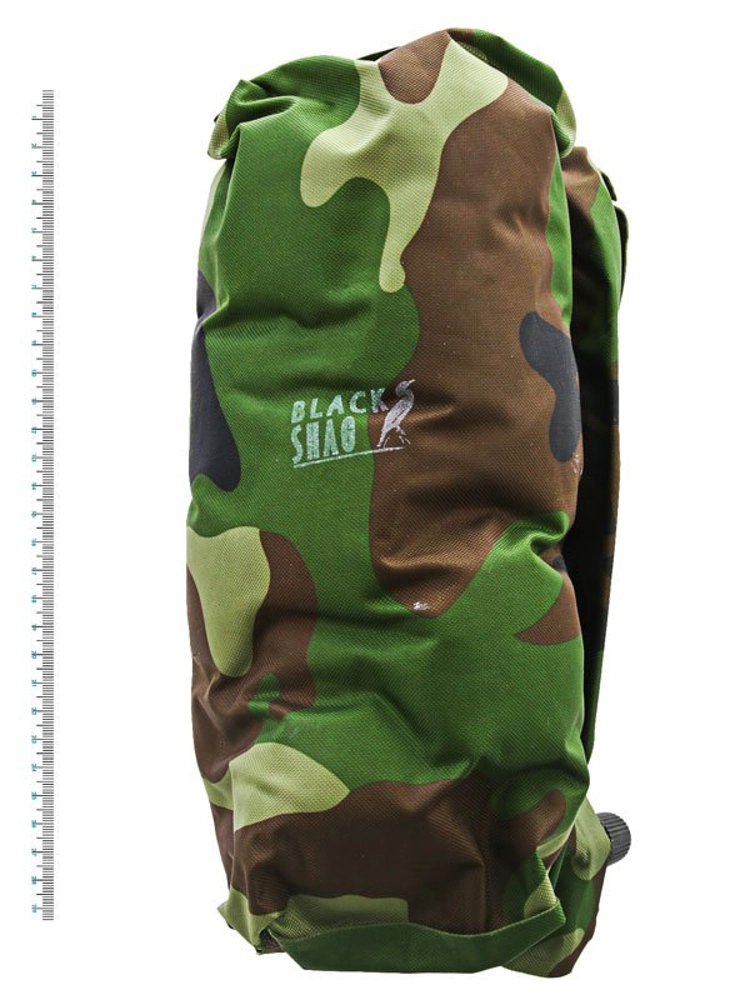 Black Shag Outdoor Pillow Camo 42x28x10cm Black Shag Outdoor Pillow Camo 42x28x10cm