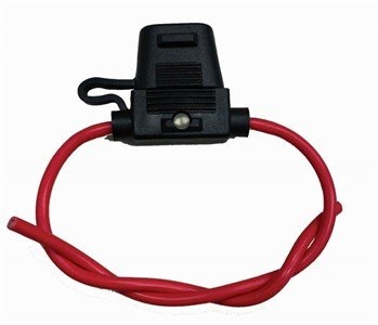 Standard 30A Blade Fuse Holder with Blown Fuse Indicator