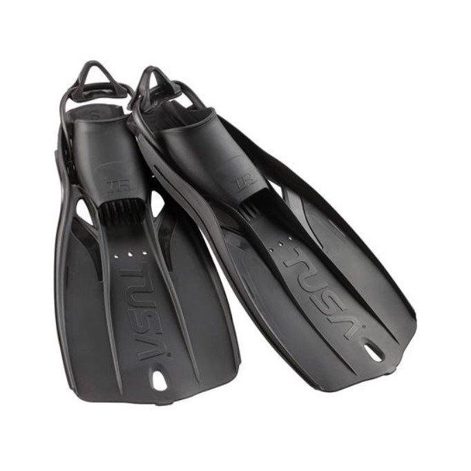 TUSA Travel Right Dive Fins Black