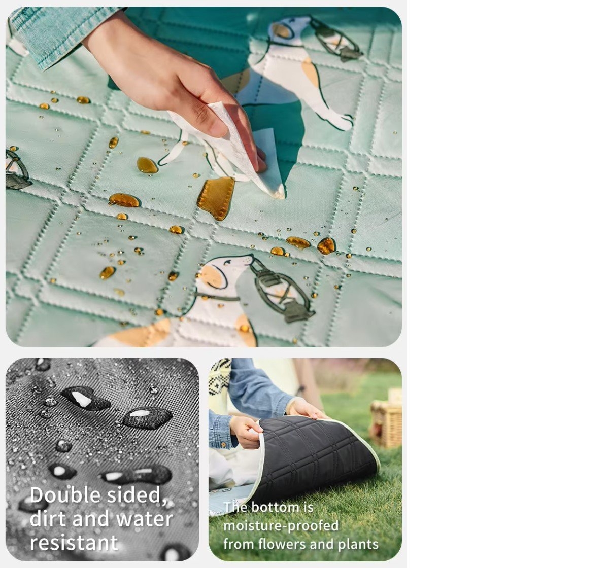 Naturehike Waterproof Picnic Rug Companion 170 x 200cm