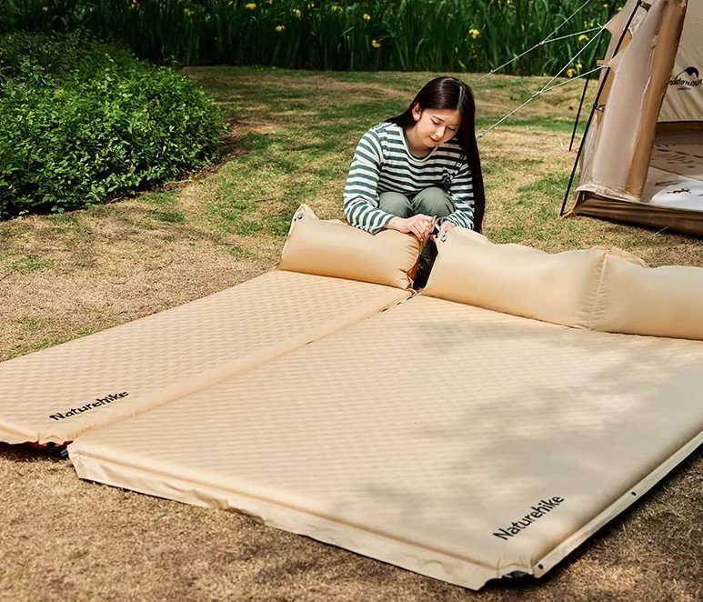 Naturehike Self Inflating Sleeping Mat with Pillow Double