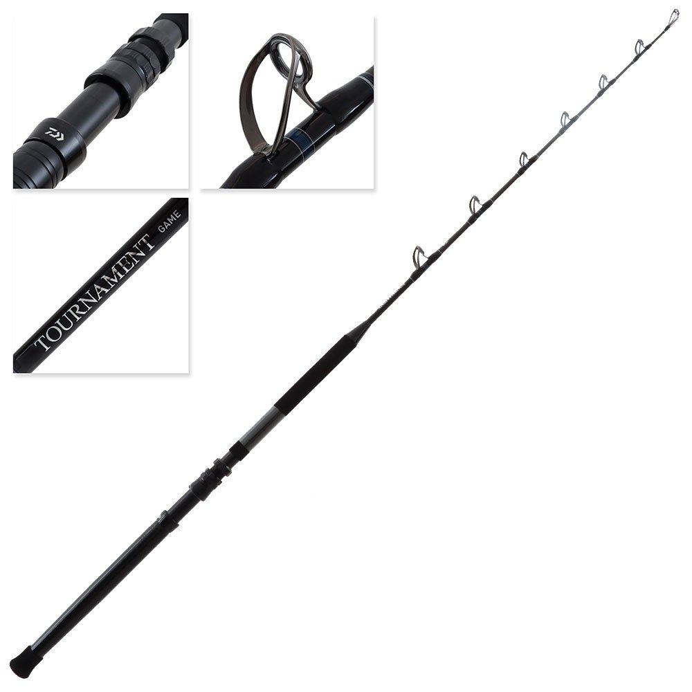 Okuma Makaira Gold 80WII Tournament 2-Speed Straight Butt Gamefishing Package 5'6'' PE6-10 2pc