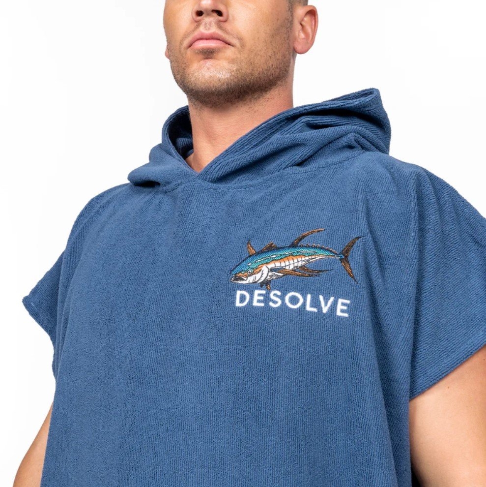 Desolve Albacares Beach Towel Poncho