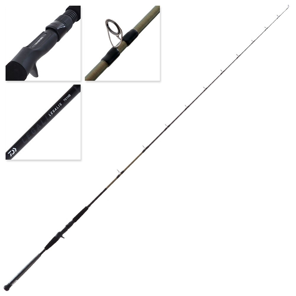 Kilwell 200 Baitcaster Daiwa Legalis Slow Jig Combo with Braid and Lures 7ft 6-10kg 1pc