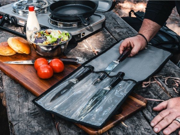 Wildtrak Ripstop Canvas 4 Pocket Knife Wrap 45 x 28cm