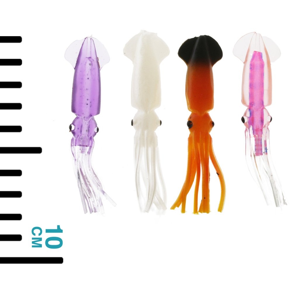 Holiday Soft Squid Lure - Assorted Colours