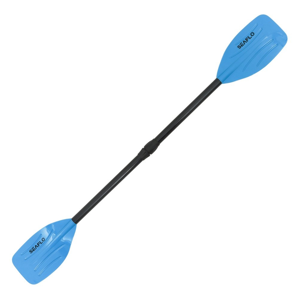 Seaflo Kids Kayak with Paddle and Leash Yellow