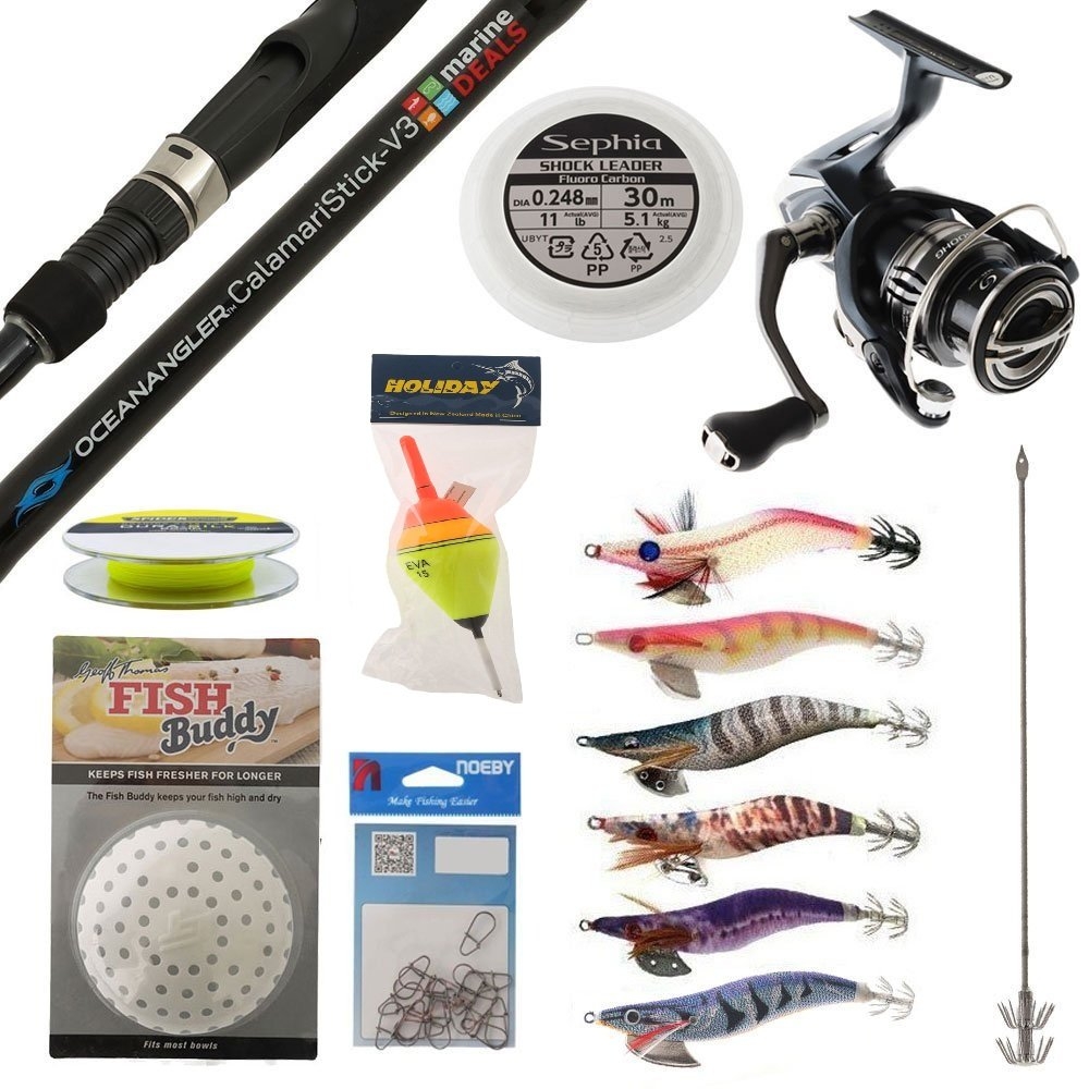 Shimano Miravel 2500 HG Ultimate Egi Squid Fishing Package 8ft 3in PE0.4-1 2pc