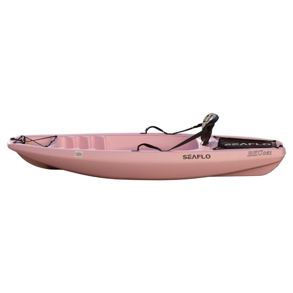 Seaflo Pukaki Kids Kayak with Paddle and Leash 6ft Pink Sakura