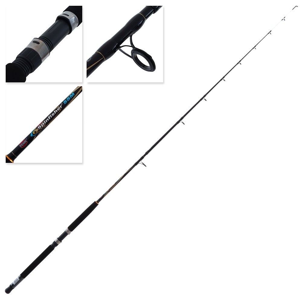 PENN Fierce IV 6000LL Live Liner Spinfisher SSM Spinning Boat Combo 7ft 8-15kg 2pc