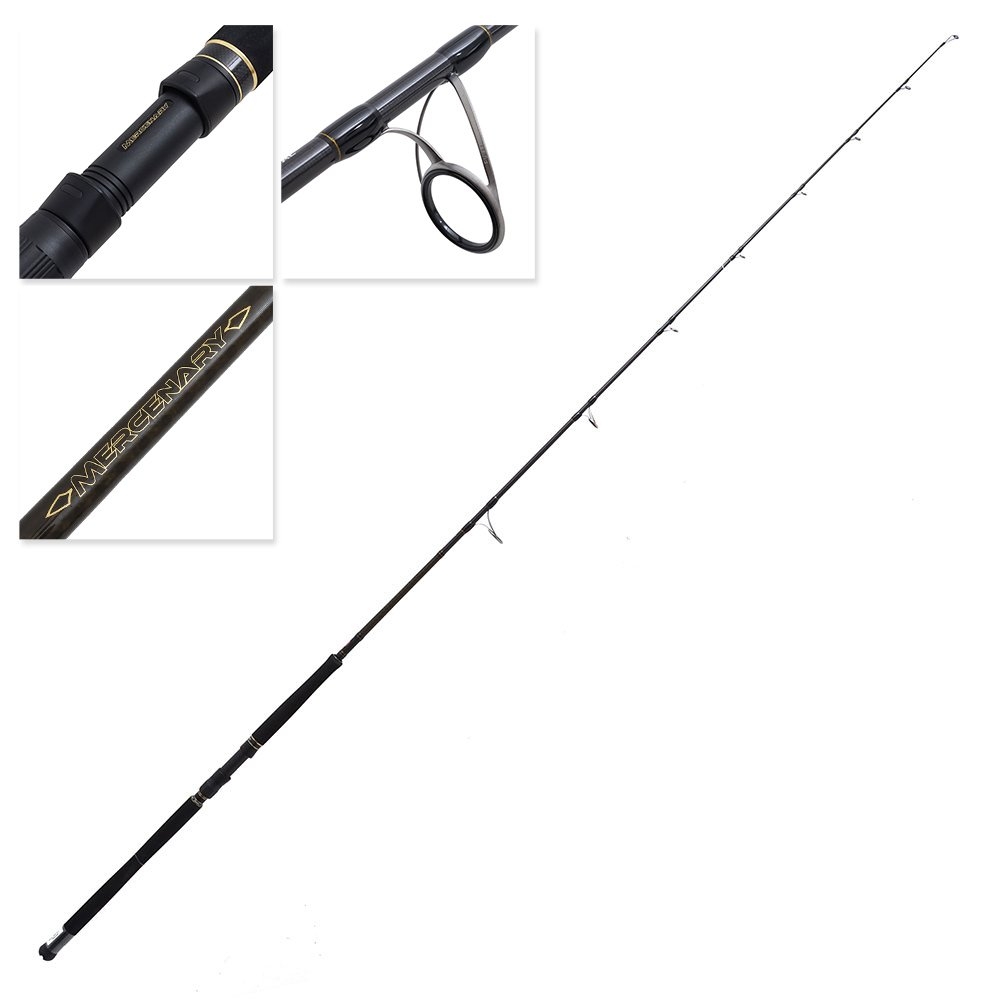 PENN Slammer IV 7500 Mercenary Spin Boat Combo 7ft 9in PE 4-6 2pc