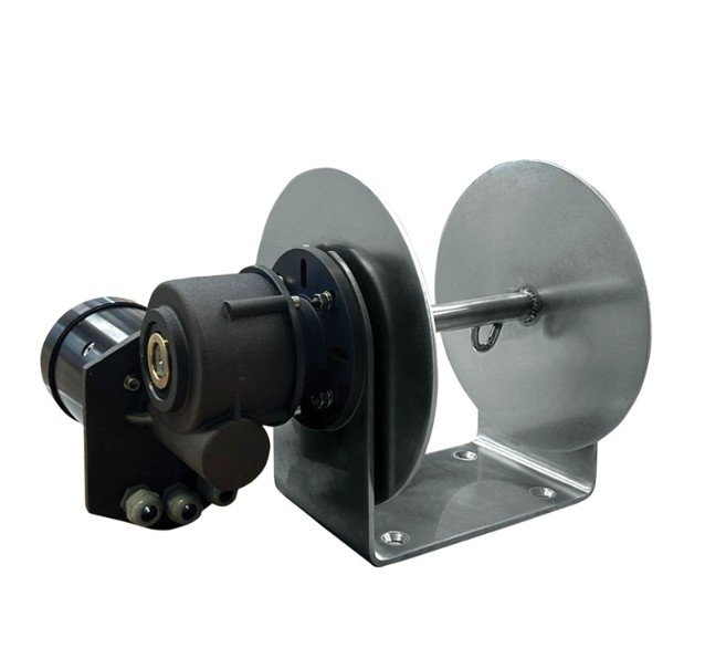 Lofrans Drum Winch with Installation Kit 1000W 12V 300mm