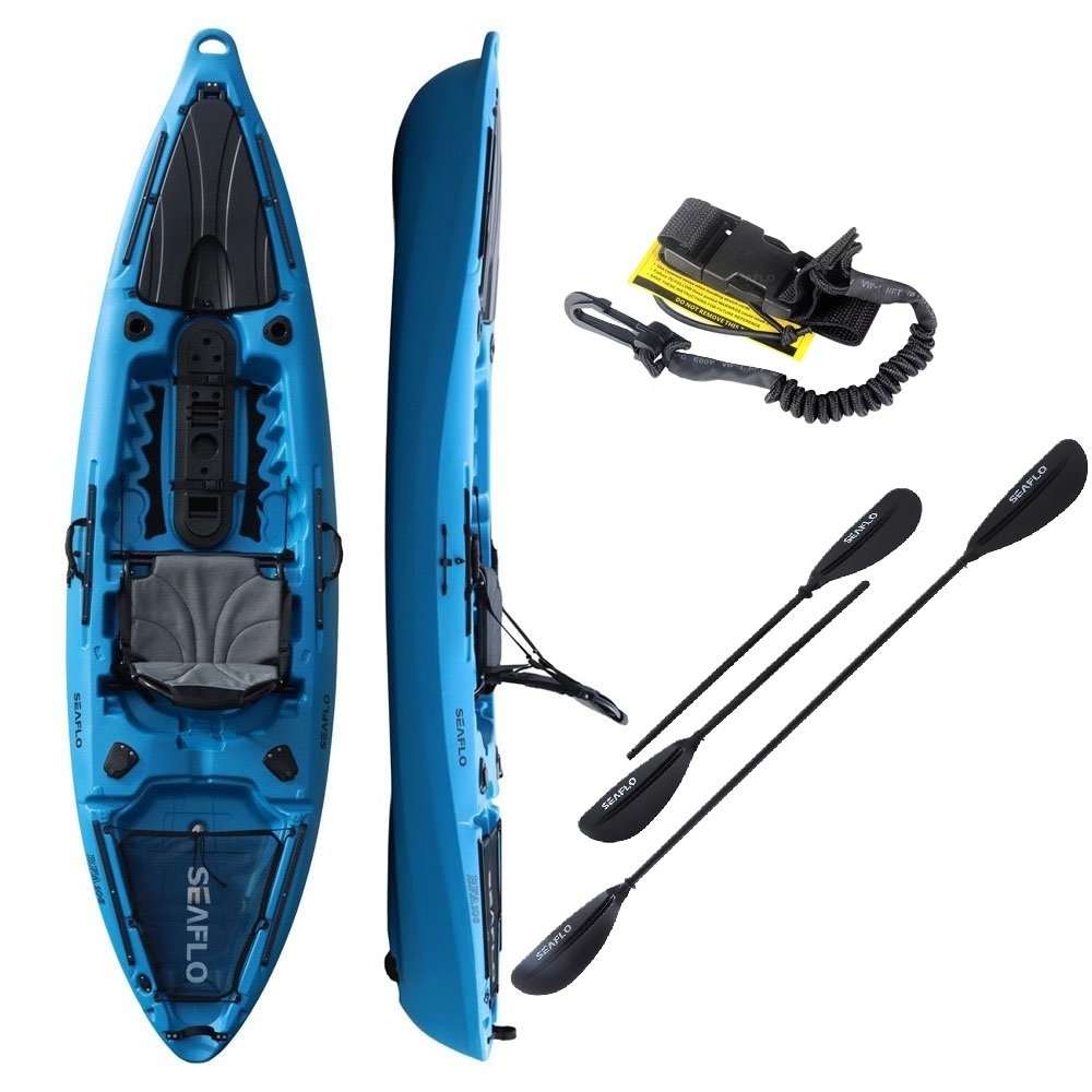 Seaflo Wakatipu Fishing Kayak with Paddle and Leash 10ft 6in