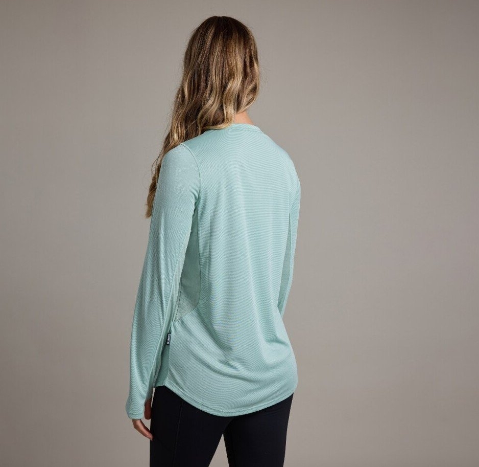 Shimano Ocean Blues Tech UPF50 Womens Long Sleeve Shirt