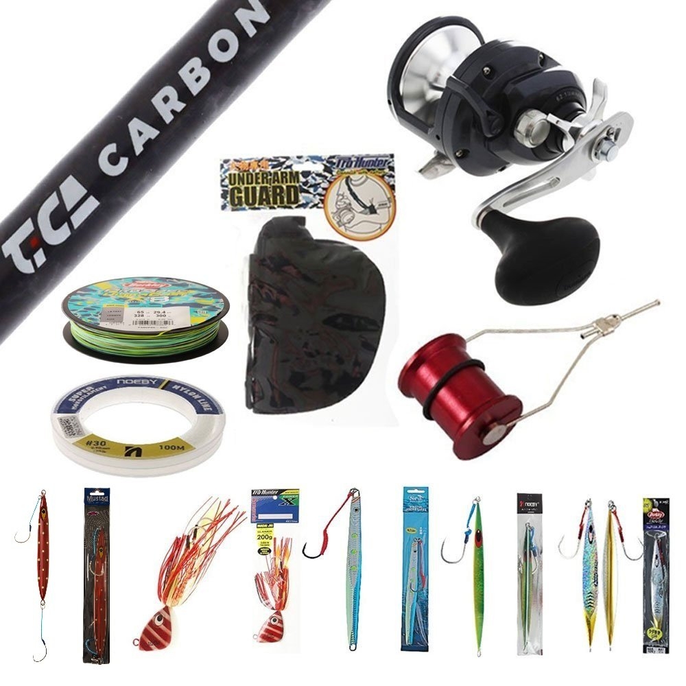 Shimano Torium 16A HG TiCA Carbon Kingfish Jigging Package 5ft 5in PE4-8 1pc
