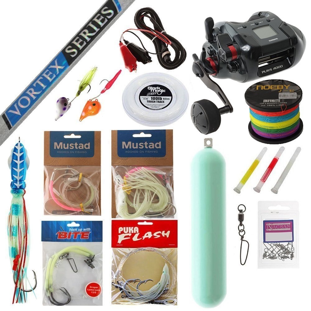 Shimano Plays Electric Deep Sea Fishing Package 5ft 7in 15-24kg 1pc