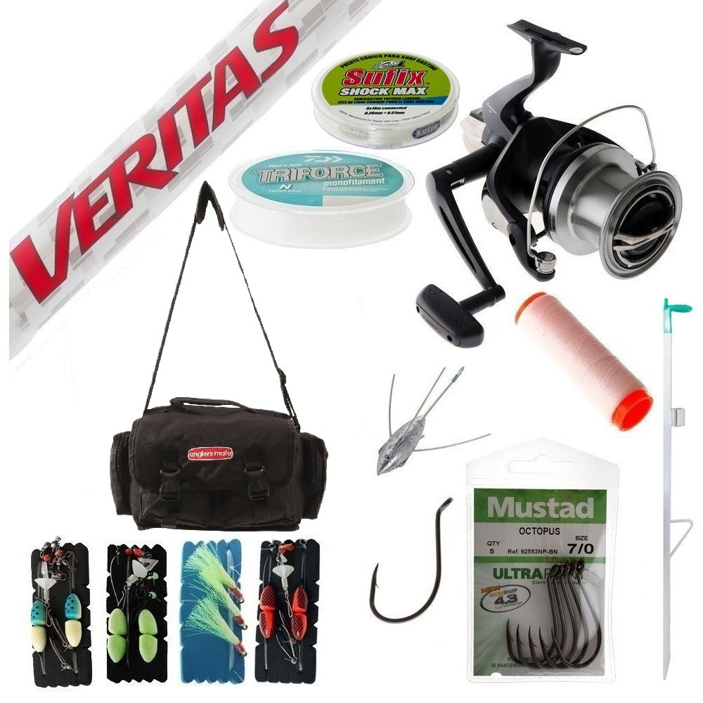 Shimano Beastmaster 14000 Veritas Surfcasting Value Package 14ft 6in 8-15kg 3pc