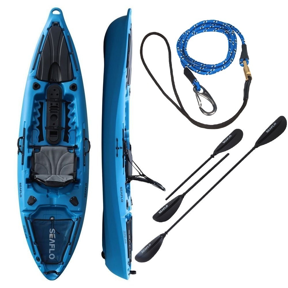 Seaflo Wakatipu Fishing Kayak with Paddle and Leash 10ft 6in