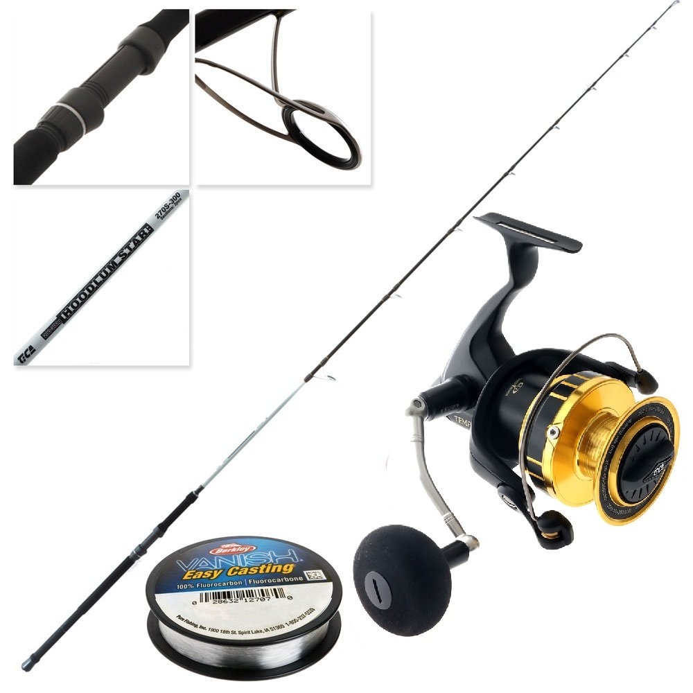 TiCA Tempest TT8000 Stickbait Popper Topwater Package 9ft 200-300g 2pc