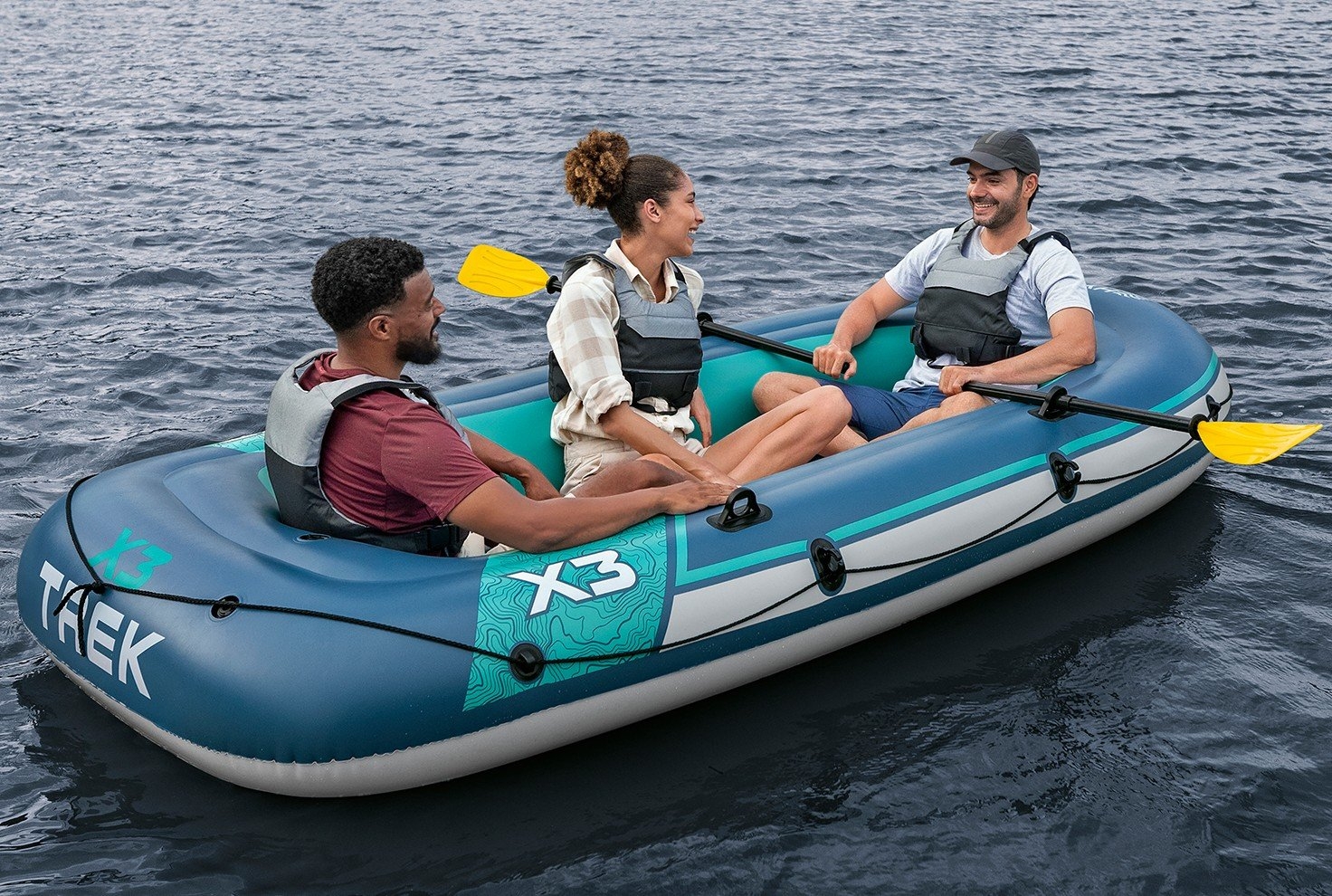 Hydro-Force Treck X3 Inflatable Raft Set 9ft 8in