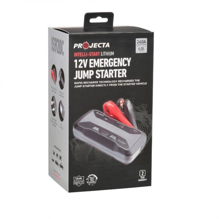 Projecta IS920C Intelli-Start Lithium Emergency Jump Starter and Power Bank 12V 900A