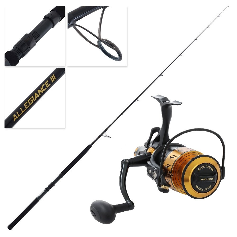 PENN Spinfisher VII Live Liner 6500LL Strayline Boat Fishing Package 7ft 10-15kg 2pc