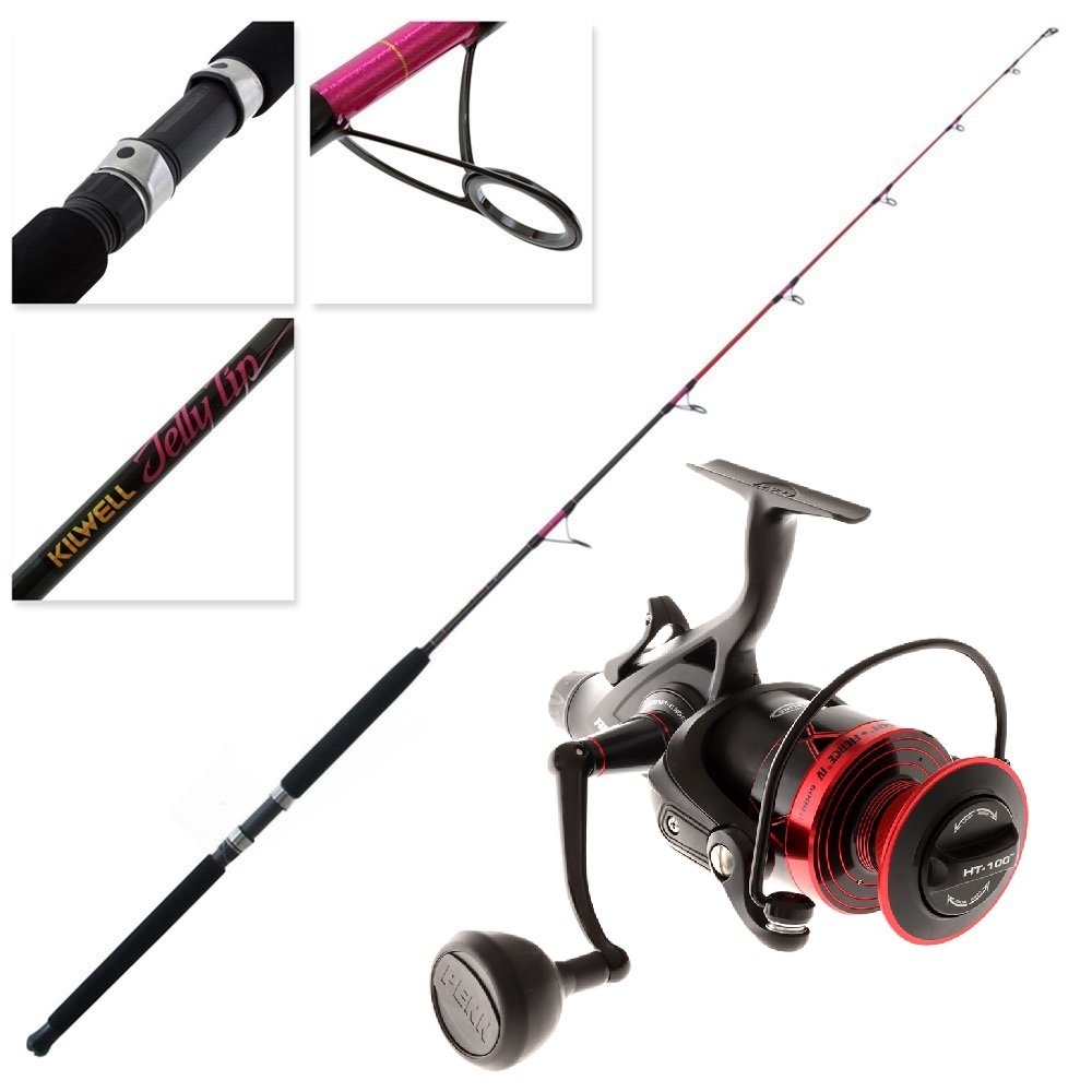 PENN Fierce IV 6000LL Live Liner Jellytip Pro Strayline Package 6ft 9in 8-10kg 1pc