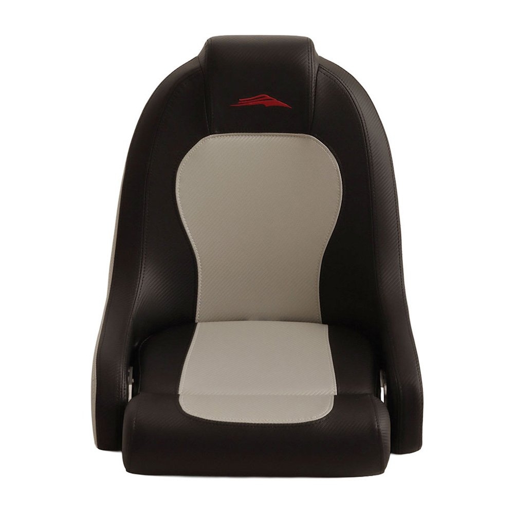 BLA Anglapro Recon Elite Boat Seat with Flip-Up Bolster and Boat Seat Pedestal