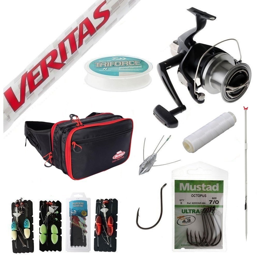 Shimano Beastmaster 14000 Veritas Surfcasting Value Package 14ft 6in 8-15kg 3pc