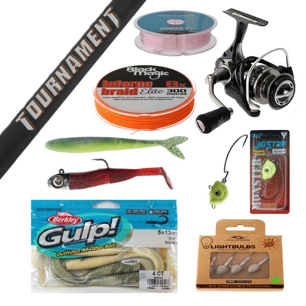Okuma ITX 3000 Tournament Concept Soft Bait Package 7ft 6in 4-6kg 2pc