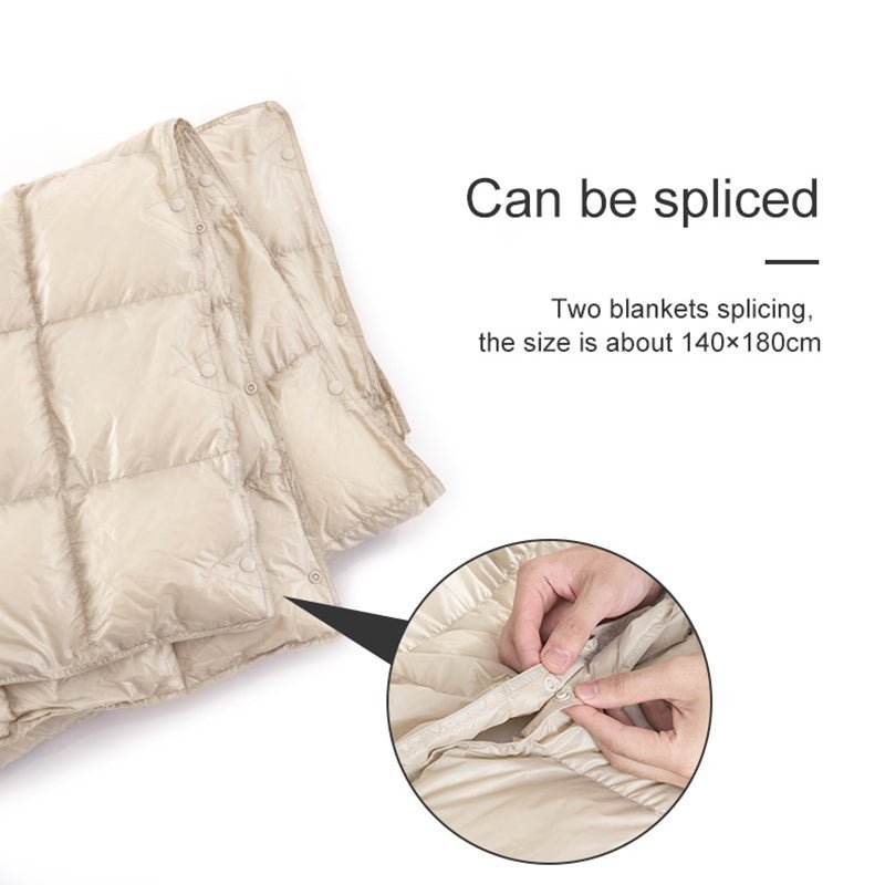 Naturehike Multi-Functional Down Outdoor Blanket Shawl Blue