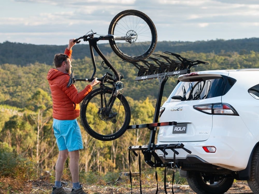 Rola 5-Bike Vertical Car Rack