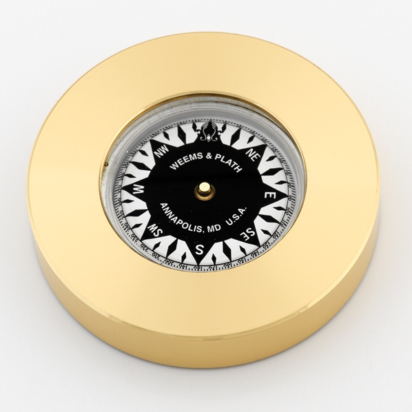 Weems & Plath Brass Compass Chart Weight
